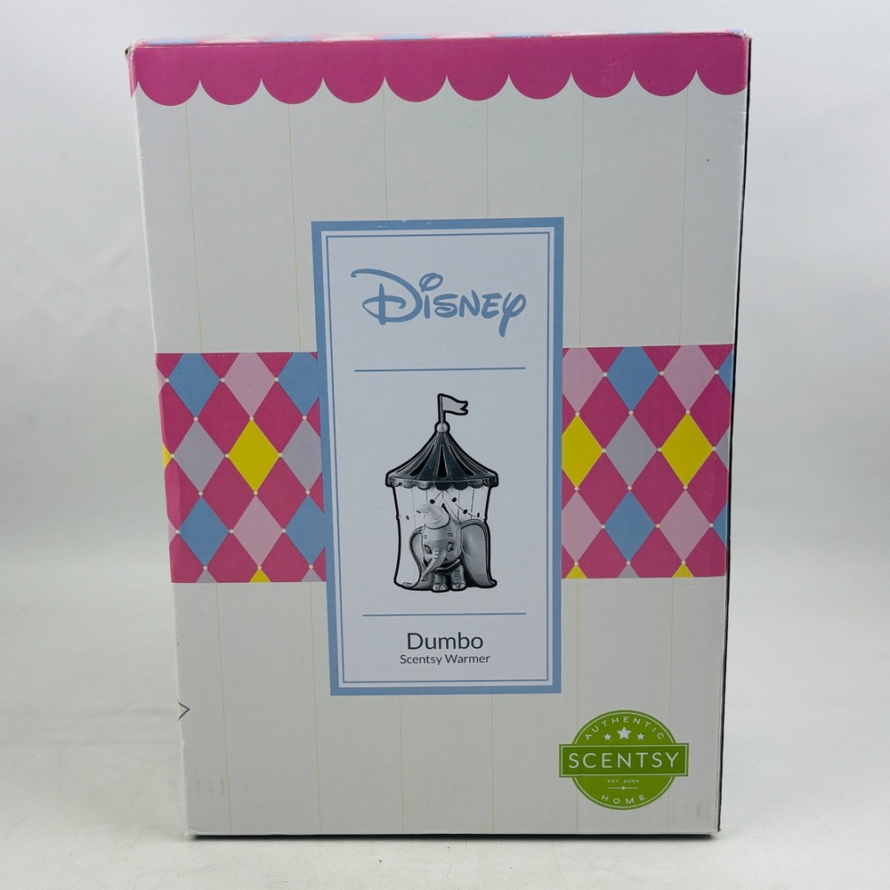 Disney Dumbo Scentsy Warmer Circus Tent 75396 Pink New In Box